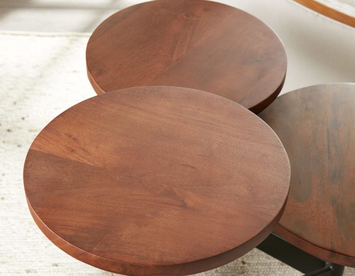 Agra Querky Three Top Side Coffee Table