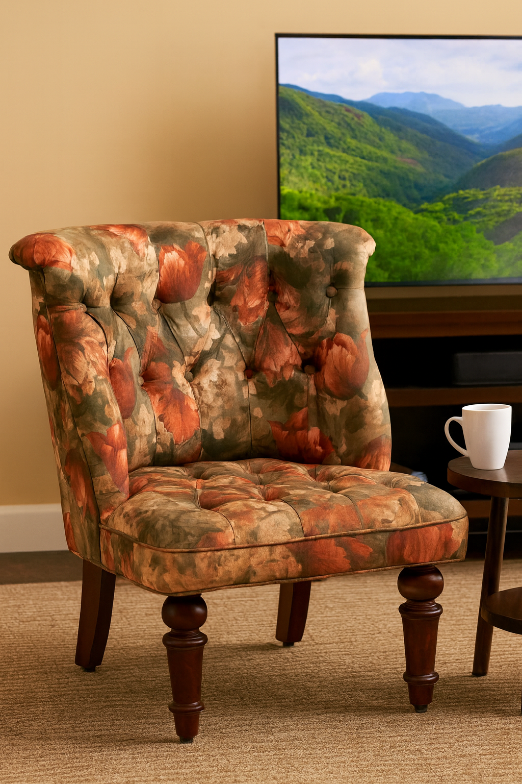 Ludovic Accent Bucket Chair