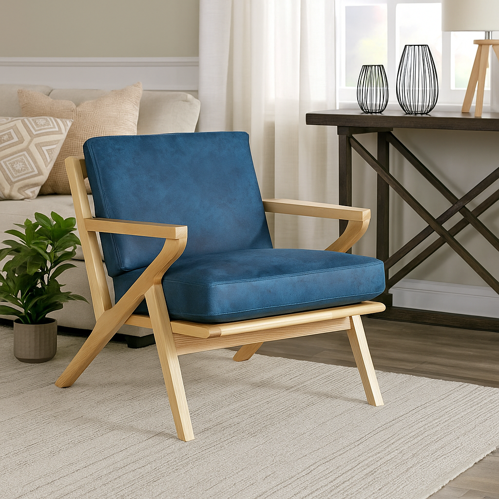 Writers One Seater Sofa Arm Chair