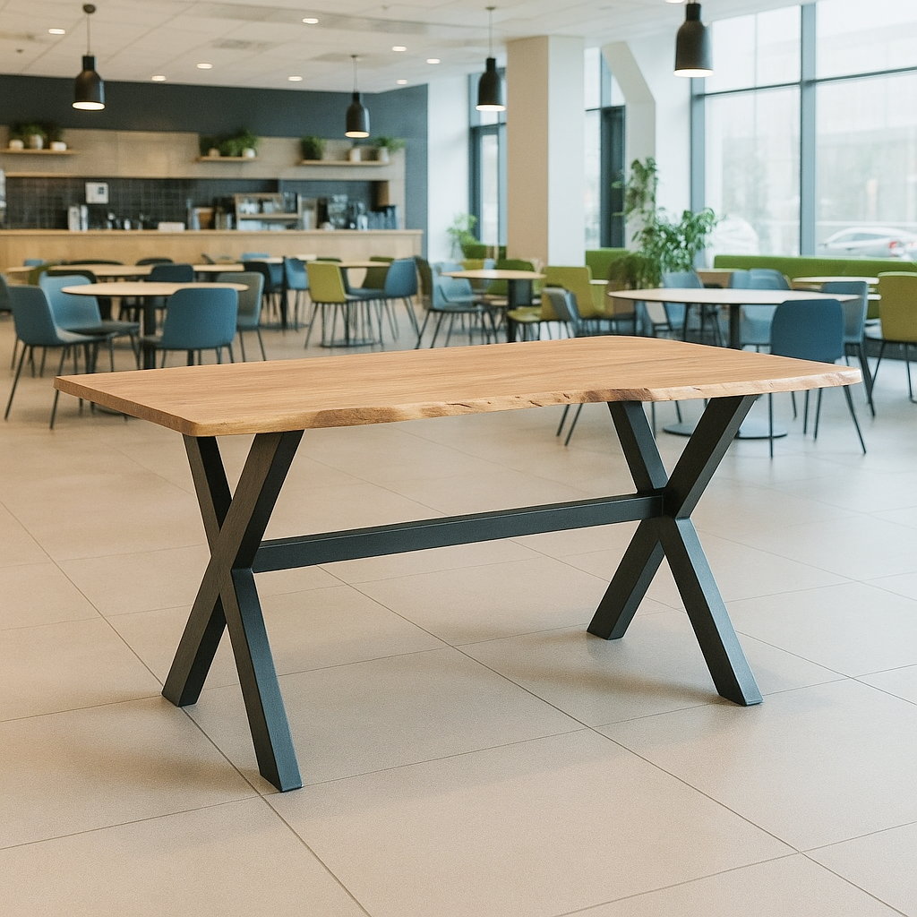 Drifters Live Edge Restaurant Dining X Legs