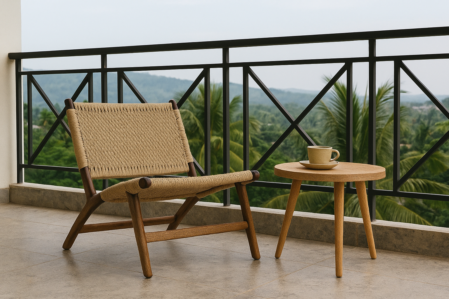 Elffie Weaving Accent Chair