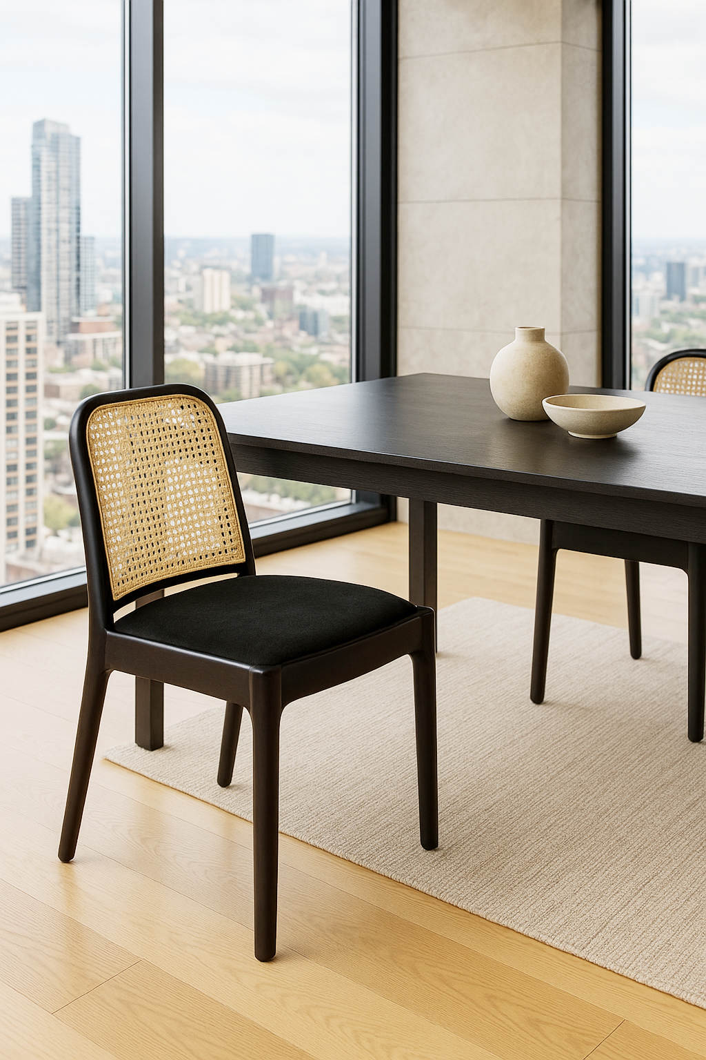 Nadia Natural Cane Dining Chair