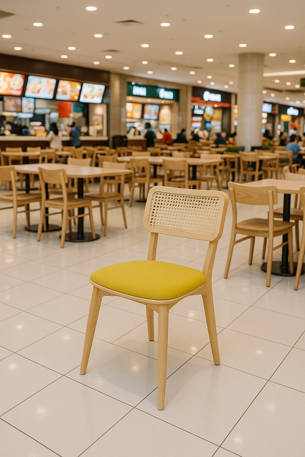Heather Natural Cane Dining Chair