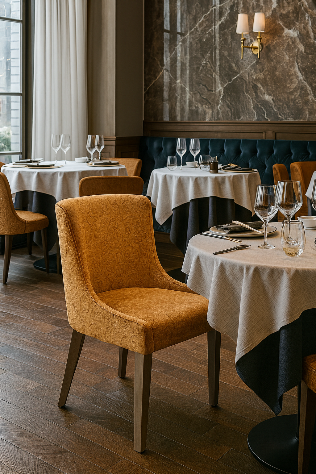 Kavish Premium Upholstered Dining Chair