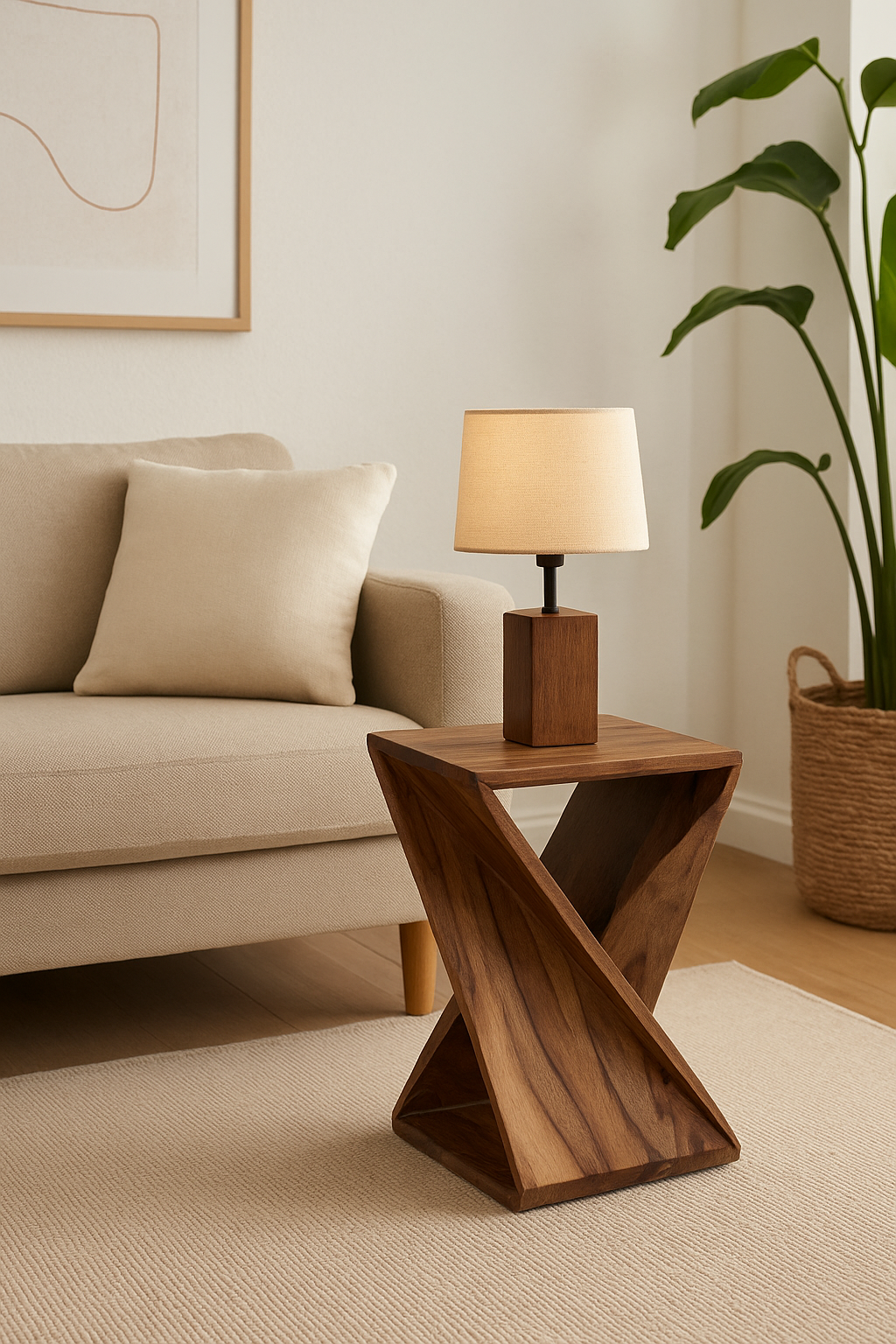 Hazelwood Twist Accent Table